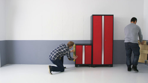 NewAge Products Pro Series 14 Piece Garage Storage Cabinet NewAge Products Pro Series 14 Piece Garage Storage Cabinet